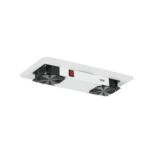 用于 TWC 和 TWA 壁挂式机柜的风扇单元，2 个风扇，不含电源线，型号 NIKOMAX TLK-FAN2-GY