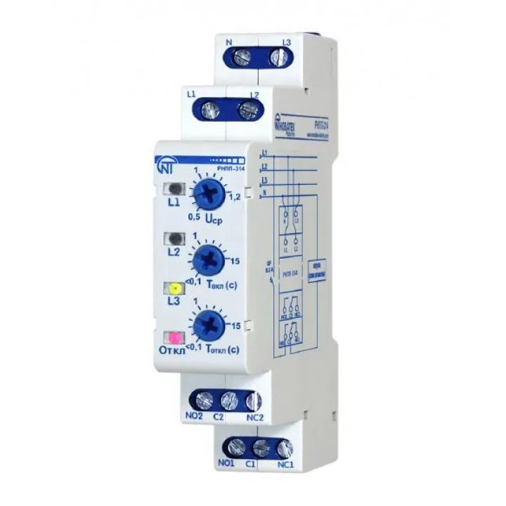 Voltage relay RNP P-314 NovAtek-Elektro 3425600314