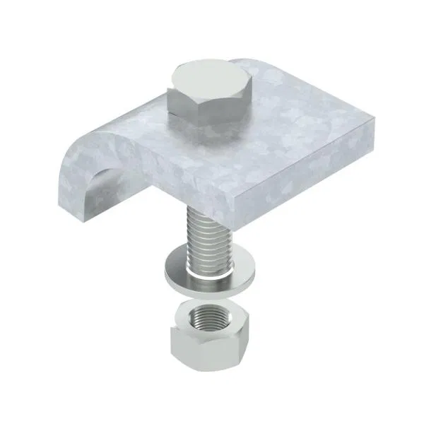 Angle fixer set H25 M12x60 galv zinc KWS 25 FT (pack 2pcs) OBO 6355250 OBO Bettermann