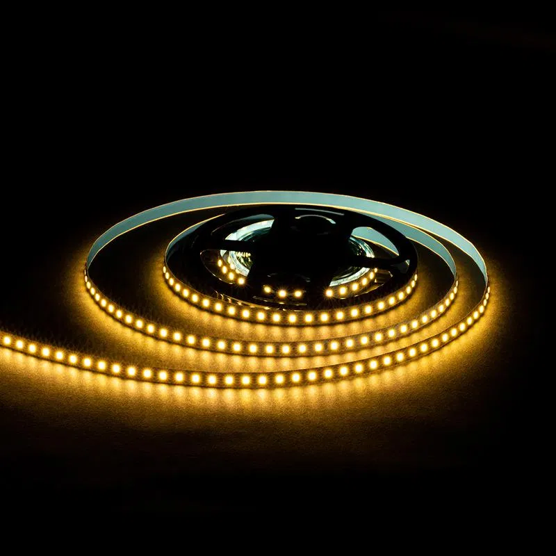 LED灯带 12V 9.6W/m 840 lm/m 3000K smd2835 120d/m IP20 背胶 8mm (5m装) OGM LSE-256