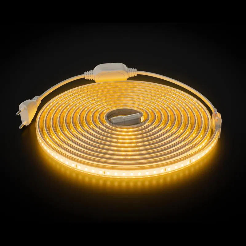 LED strip kit 220V 6W/m 400lm/m 3000K warm white smd2835 120led/m IP65 (pkg.5m) OGM SL-65