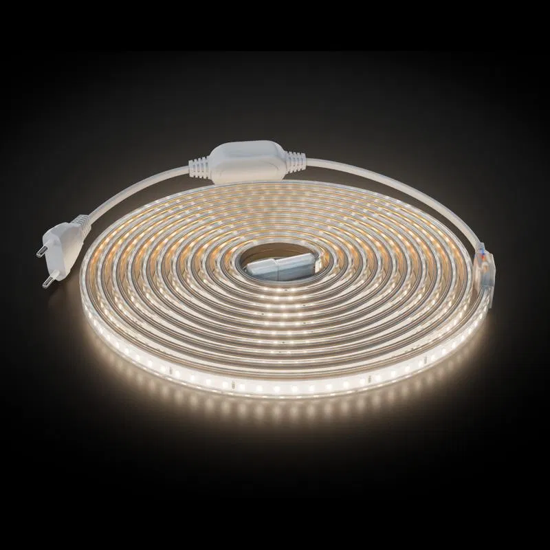 LED strip kit 220V 6W/m 400lm/m 4000K daylight white smd2835 120led/m IP65 (pkg.5m) OGM SL-66