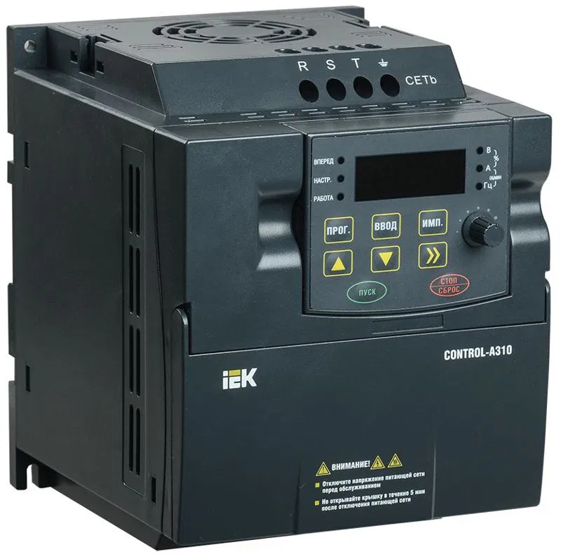 Преобразователь частоты CONTROL-A310 380В 3Ф 0,75кВт 2,3A IEK CNT-A310D33V0075TEZ