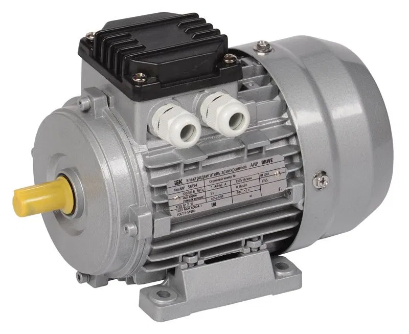 Asynchronous three-phase electric motor AIR 56A4 380V 0.12kW 1500rpm 1081 DRIVE IEK DRV056-A4-000-1-1510