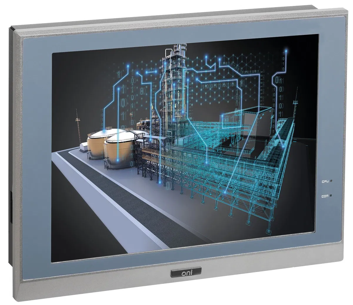 Панель оператора ETG 10,4” металлический корпус ONI ETG-A8TS-HSSE-P-104