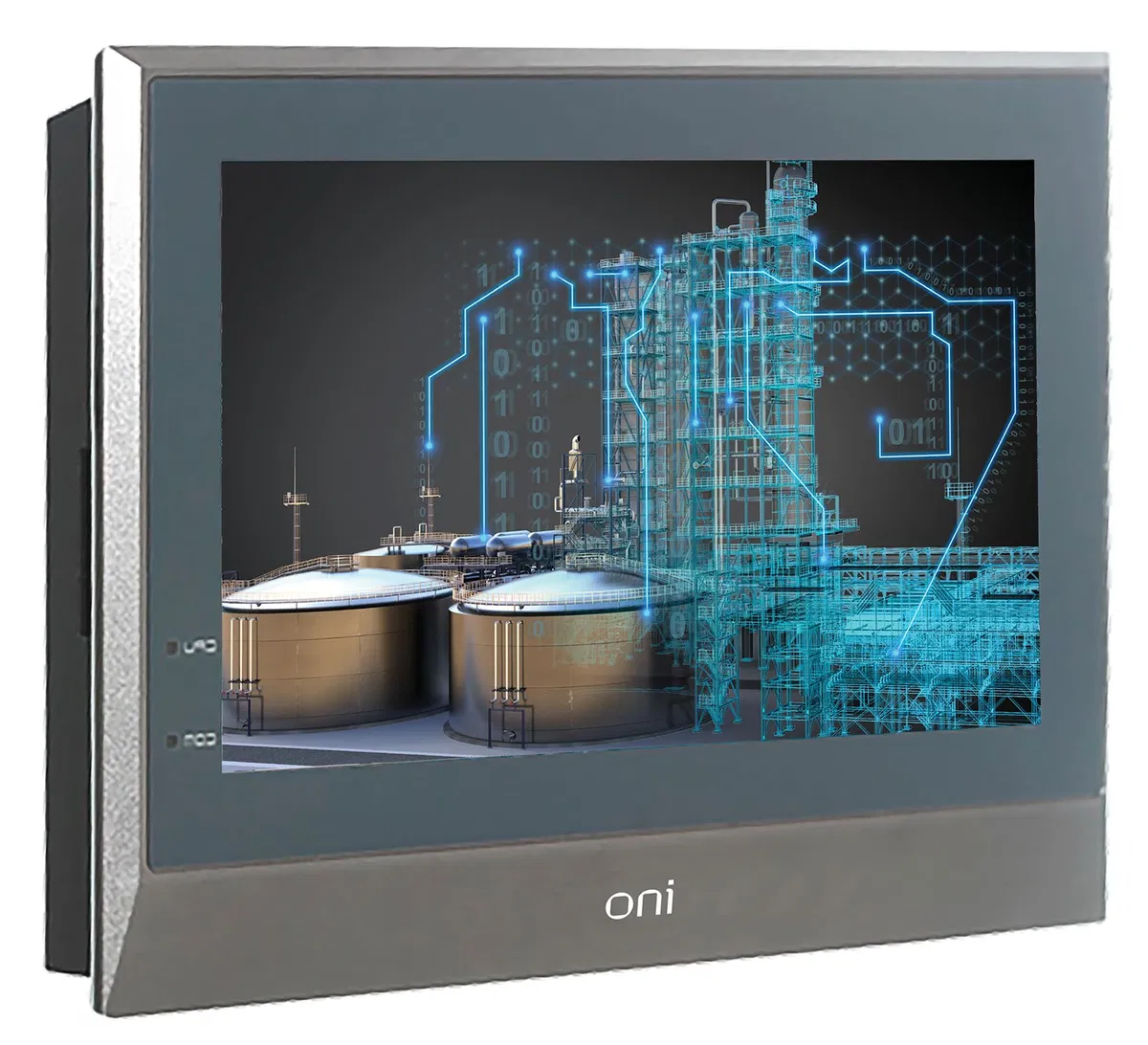 Панель оператора ETG 7” базовая металлический корпус ONI ETG-A8TS-HSSN-P-070