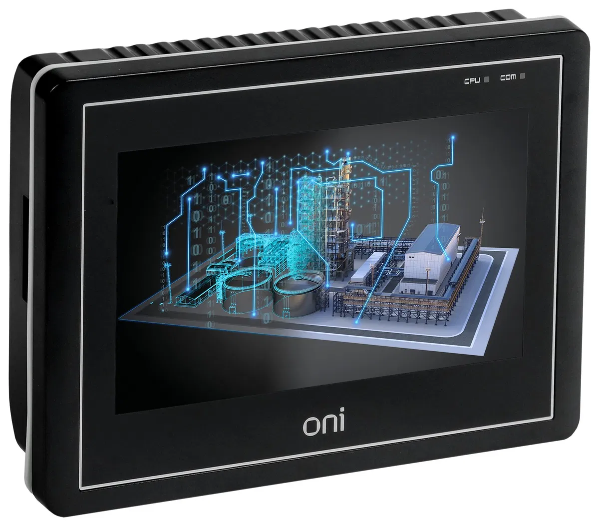 Панель оператора ETG 7” базовая пластиковый корпус ONI ETG-A8TS-HSSN-S-070