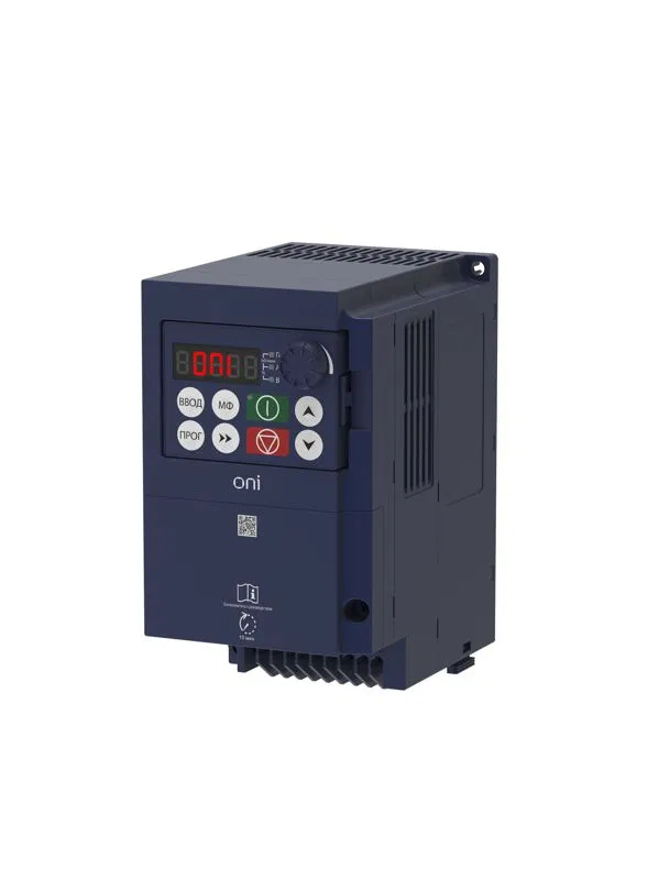 Преобразователь частоты FC-430 380В 0.75кВт 2.5А встроен. тормозной модуль ONI FC-430-33-0075GT
