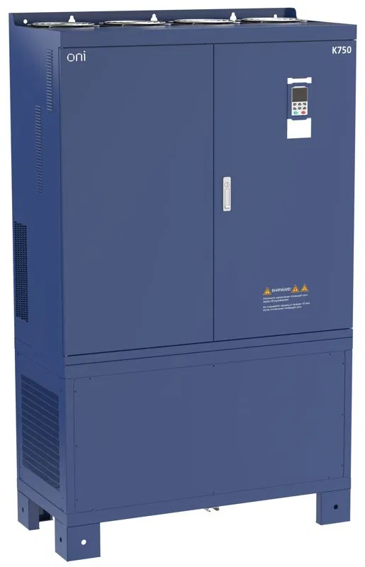 Преобразователь частоты K750 380В 3Ф 630кВт 1120А ONI K750-33-630RM