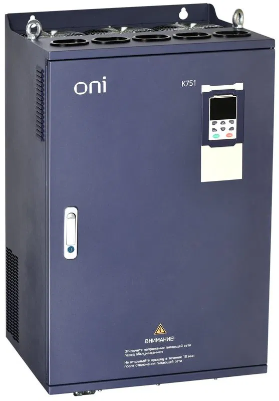Преобразователь частоты K751 380В 3Ф 200-220кВт 377-426А ONI K751-33-200220M