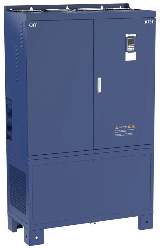 Преобразователь частоты K751 380В 3Ф 630кВт 1120А ONI K751-33-630RM