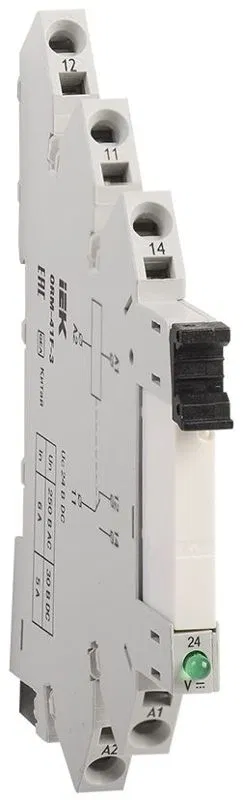 Реле интерфейсное ORM 3 1НО+1НЗ 24В DC IEK ORM-41F-3 ONI