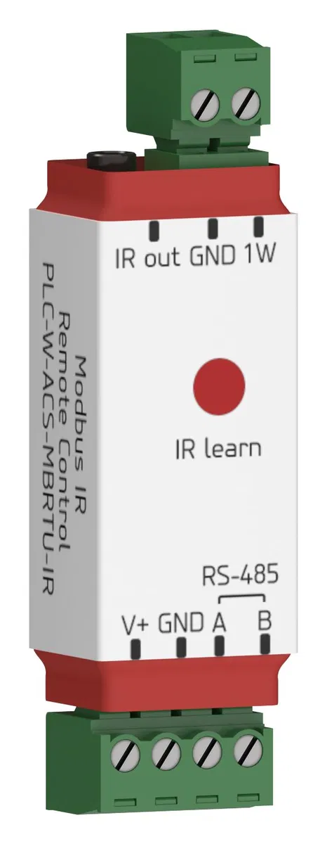 ПЛК W. Модуль ИК-управления Modbus RTU ONI PLC-W-ACS-MBRTU-IR
