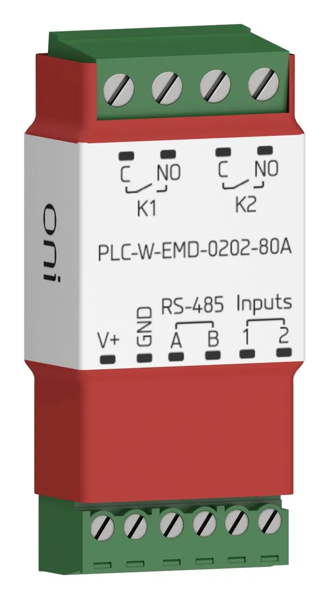 PLC W. Switching expansion 2 DI 2 DO maximum starting current 80A