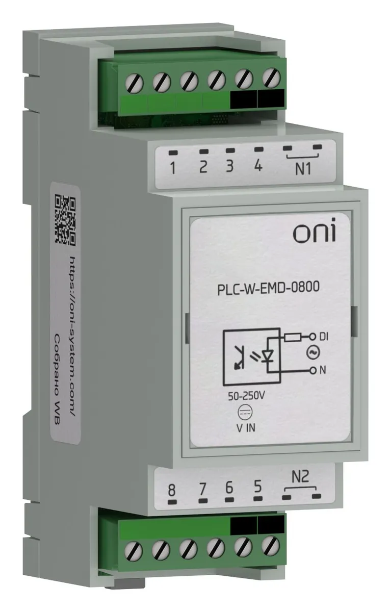 ПЛК W. Расширение 8 DI 230В AC ONI