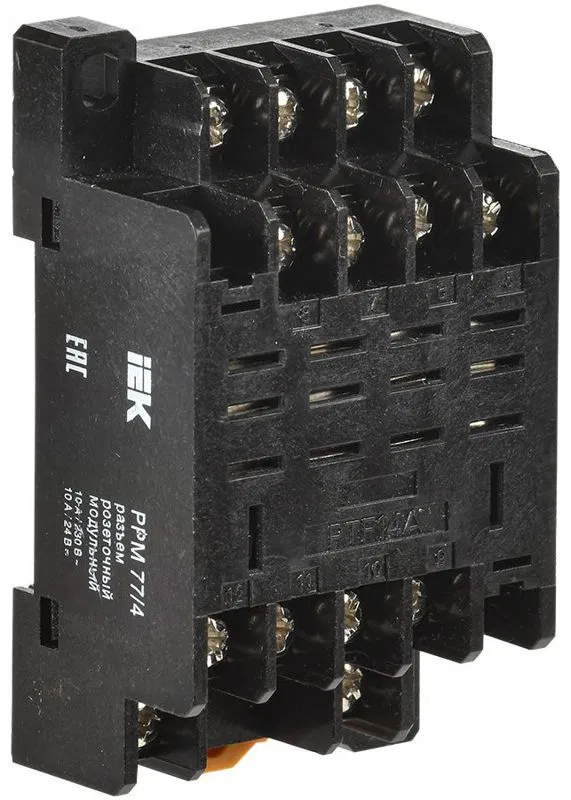 Разъем модульный РРМ77/4(PTF14A) для РЭК77/4(LY4) IEK RRP10D-RRM-4 ONI