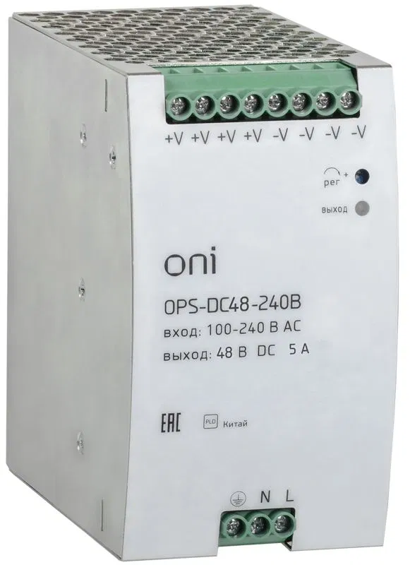 Power supply OPS 220V AC/48V DC 240W ONI OPS-DC48-240B
