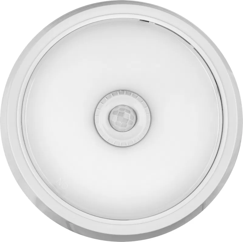 LED luminaire 61 183 OBL-R1-5-4K-WH-IP40-LED-SNR 5W 4000K IP40 400lm Utilities with motion sensor round white (NPP analog) ONLINE 61183