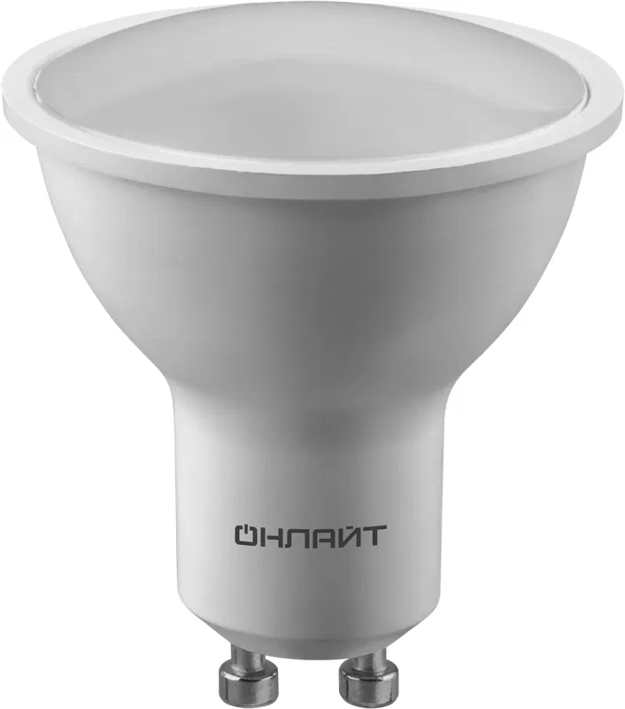 Лампа светодиодная 90 468 ОLL-PAR16-15-230-4K-GU10 15Вт 4000К нейтр. бел. GU10 1500лм 220-240В ОНЛАЙТ 90468