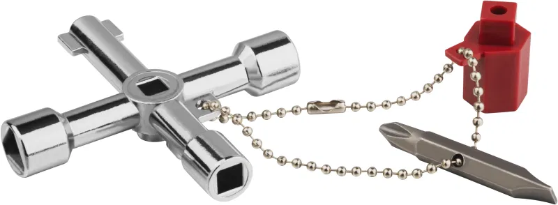 Ключ для электрошкафов 90 943 OHT-Eck-5 5 профилей бита SL7/PH2 ОНЛАЙТ 90943