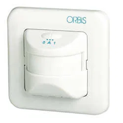 Датчик движения 195град. ORBIMAT IP20 настен. бел. Orbis OB132612