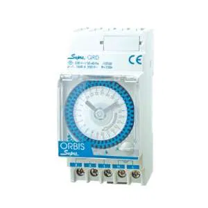 SUPRA QRS 模块式每周时间继电器 7天步进 ORBIS OB290332
