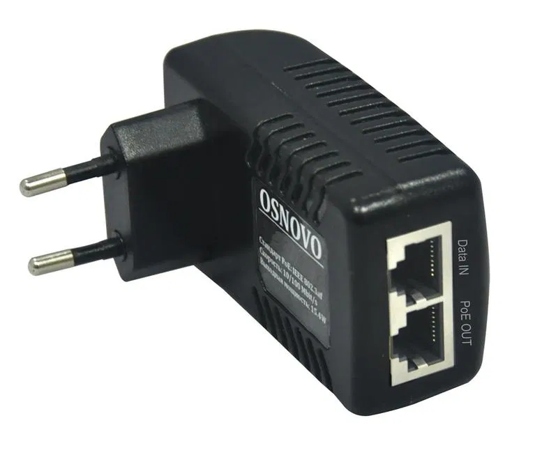Инжектор PoE Midspan-1/151GA Gigabit Ethernet на 1 порт OSNOVO 12970