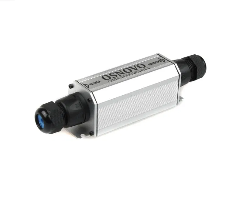 Удлинитель уличный PoE E-PoE/1GW 10M/100M/1000M Gigabit Ethernet до 500м (до 22Вт) OSNOVO 13918