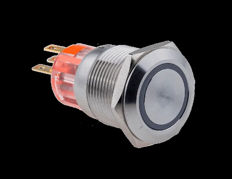 Кнопка IP67 с подсветкой желт. с возвратом 1NO+1NC 220В AC MT67-R220Y11 ОВЕН 107349