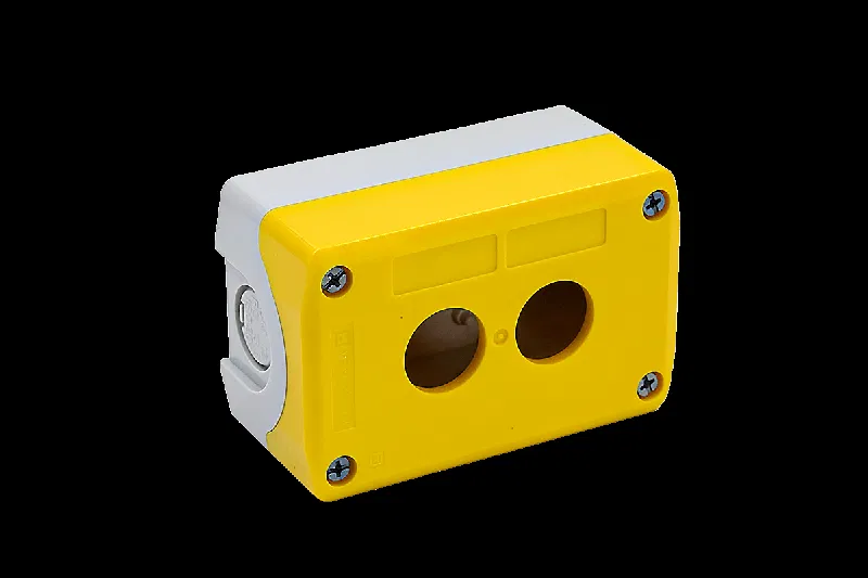 Корпус кнопочного поста 2 места IP67 MTB2-F87-Y желт. ОВЕН 132671
