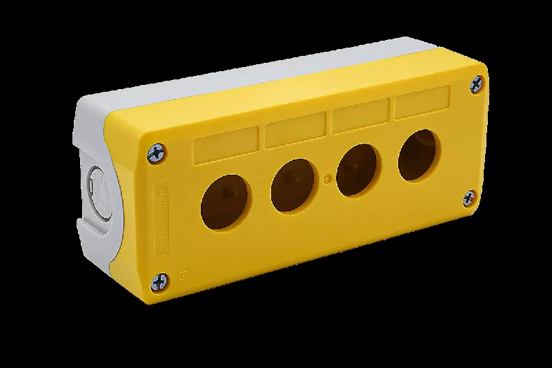 Корпус кнопочного поста 4 места IP67 MTB2-F89-Y желт. ОВЕН 132673