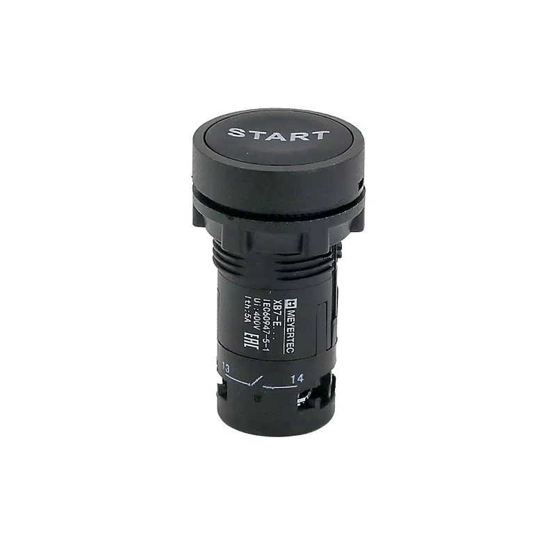 Кнопка плоская маркировка "START" 1NO IP54 пластик MTB7-EA21861 черн. ОВЕН 132677