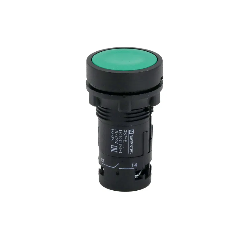 Кнопка плоская 1NO IP54 пластик MTB7-EA31 зел. ОВЕН 132682