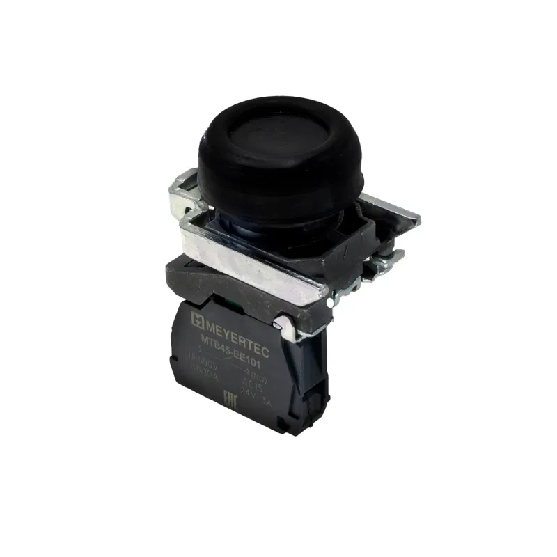 Кнопка в кожухе 1NO IP66 металл MTB4-BP21 черн. ОВЕН 137189