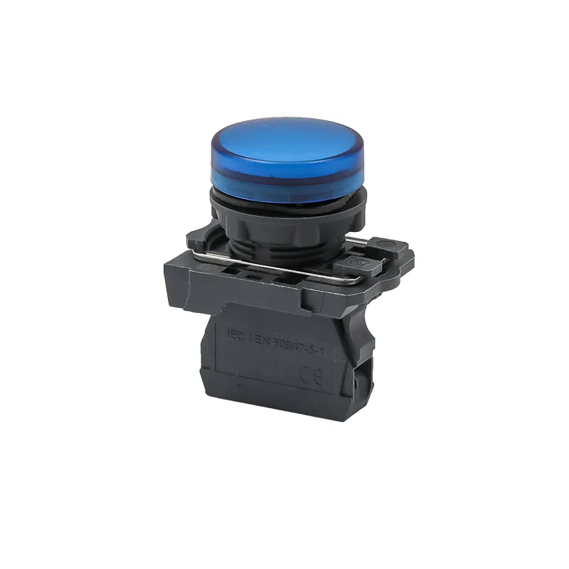 Лампа сигнальная 24В AС/DC IP65 пластик MTB5-AV761 син. ОВЕН 137307