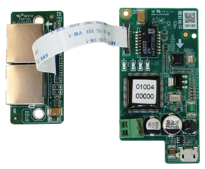 Плата интерфейса Modbus TCP/IP для ПЧВ3 (M01) ПИЭ2 ОВЕН 142917