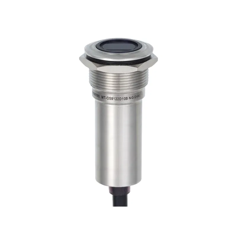 Переключатель оптический MT-OS9122D10BNG IP65 НО d22мм возврат NPN 24В DC подсветка точкой зел. ОВЕН 157399