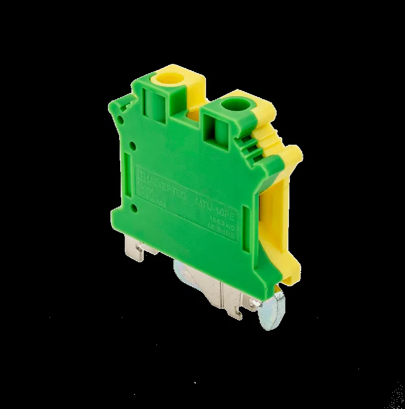 Клемма винтовая "Земля" 10 кв.мм MTU-10PE ОВЕН 54700