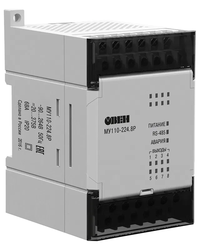 Discrete output module MU110-224.8K OWEN 58966