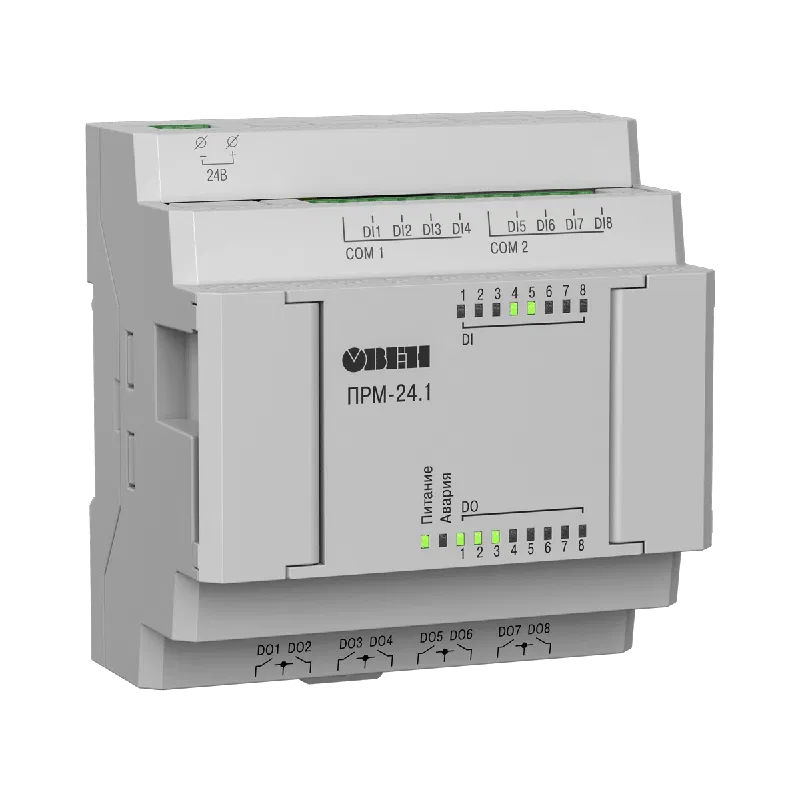 Модуль расширения дискретного ввода/вывода ПРМ-24.1 ОВЕН 77537