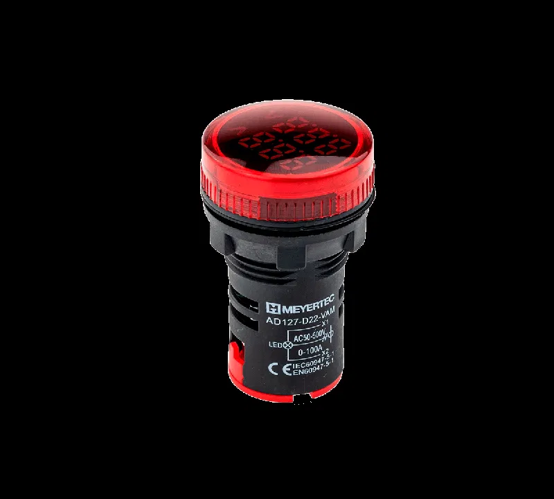 Индикатор тока и напряжения MT22-VAM4 50-500В 0-100А красн. ОВЕН 78728