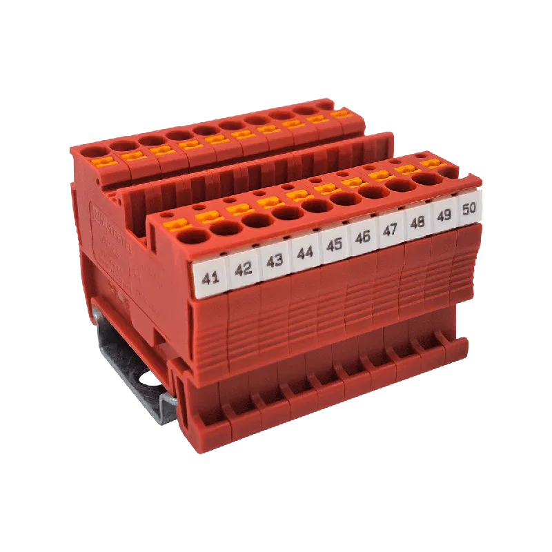 4mm² 弹簧端子标识符号 L1; L2; L3; N; PE (100个/包) MTS-4ML OWEN 88327