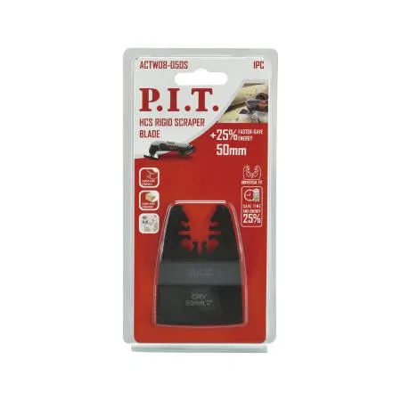 Насадка шабер для реноваторов (МФИ) 50мм жесткая P.I.T. ACTW08-050S