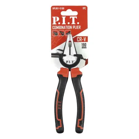 Плоскогубцы комбинированные 160мм P.I.T. HPLR01-0160