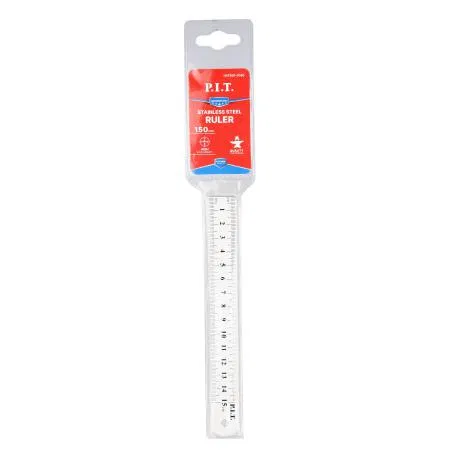 Линейка ADVANCE 150мм метрическая двойн. шкала в мм нерж. сталь P.I.T. HSTR01-0150