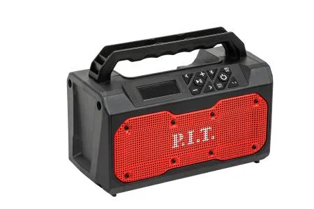 Радио-Bluetooth аккумуляторное SOLO 20В 85.7-108МГц 2х10Вт USB 2.0 вых. 5В 2.1А P.I.T. PJS20H-10A
