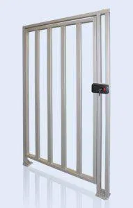 Калитка полноростовая без привода с замком и доводчиком PERCo-WHD-15 211538