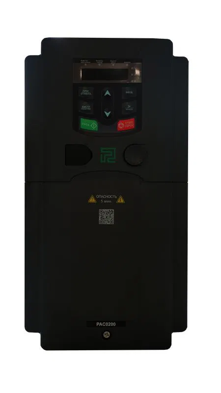 Преобразователь частоты тип PAC0200 Phd 15кВт Ihd 32А Pn185кВт In 38А 400В IP20 PitON PAC0200X032AX3