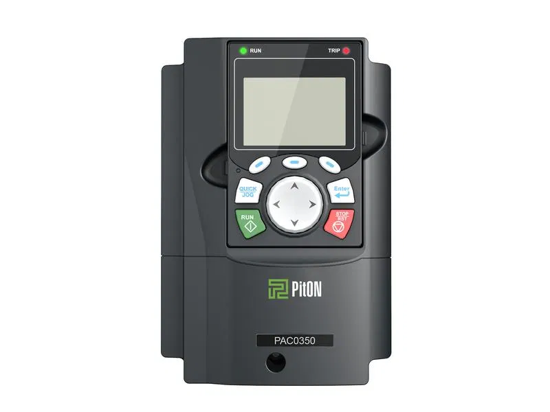 Преобразователь частоты тип PAC0350 Phd 5.5кВт Ihd 14А Pn 75кВт In 185А 400В IP20 PitON PAC0350X014AX3