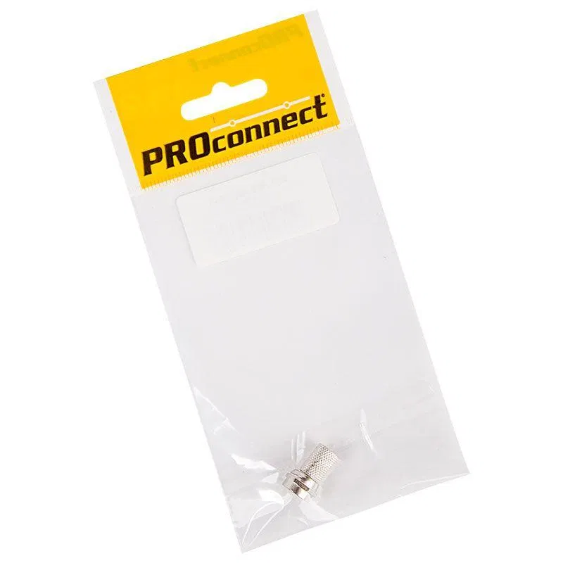 F-Type RG-6 连接器 (独立包装) PROCONNECT 05-4003-6-7